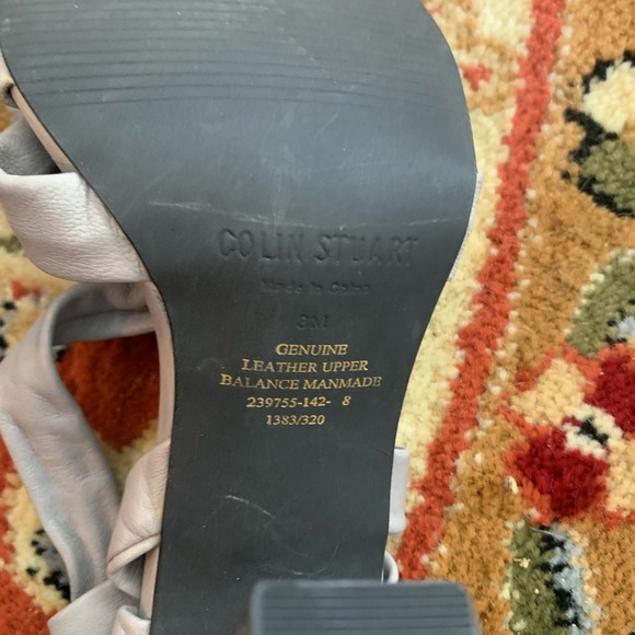 🌹4/$30 COLIN STUART leather strappy sandals - Picture 8 of 9